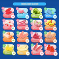 Swedish candy single flavor pack by Swedies™ featuring colorful assorted candies in a clear package.