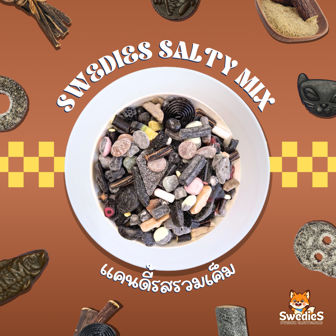 Salty Mix | Swedish Candy by Swedies™ - Swedies