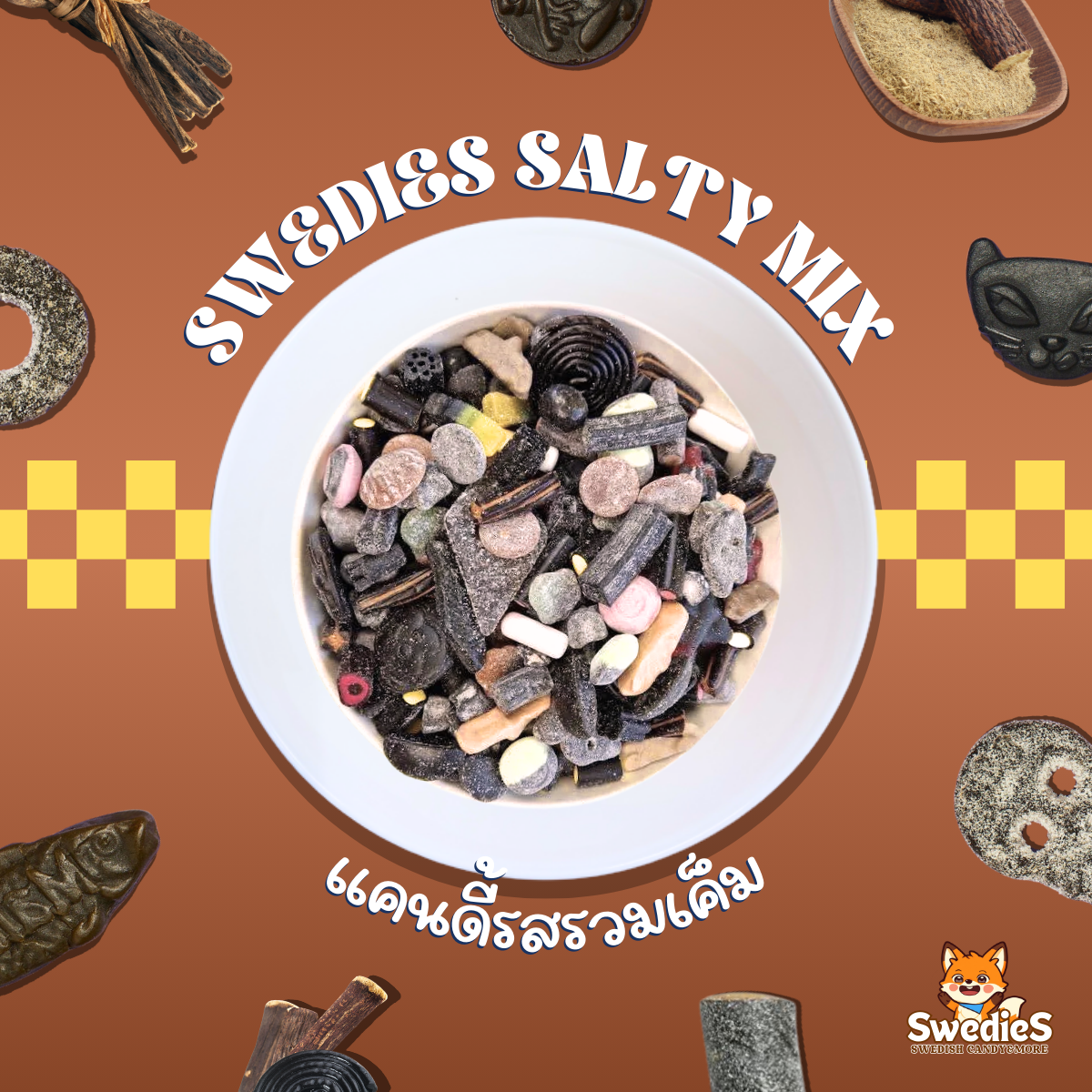 Salty Mix | Swedish Candy by Swedies™ - Swedies