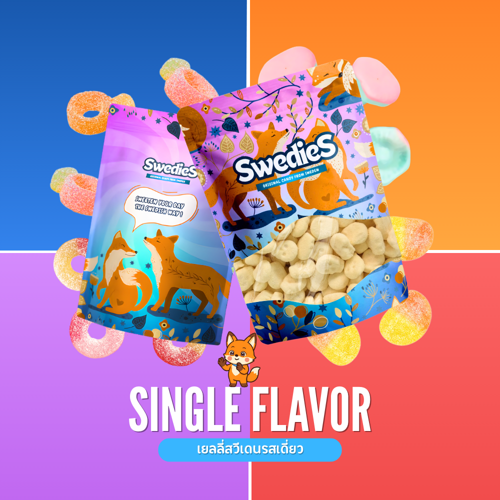 Single Flavor Pack | Swedish Candy by Swedies™ - Swedies
